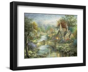 Stonehedge Bridge-Nicky Boehme-Framed Giclee Print