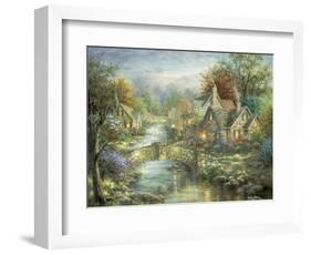 Stonehedge Bridge-Nicky Boehme-Framed Giclee Print