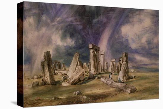 Stonehenge, 1835-John Constable-Stretched Canvas