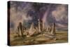 Stonehenge, 1835-John Constable-Stretched Canvas