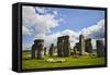 Stonehenge, A Megalithic Monument in England Built around 3000Bc-Veneratio-Framed Stretched Canvas