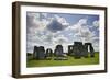 Stonehenge, A Megalithic Monument in England Built around 3000Bc-Veneratio-Framed Photographic Print