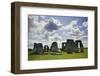 Stonehenge, A Megalithic Monument in England Built around 3000Bc-Veneratio-Framed Photographic Print