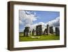 Stonehenge, A Megalithic Monument in England Built around 3000Bc-Veneratio-Framed Photographic Print