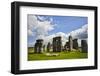 Stonehenge, A Megalithic Monument in England Built around 3000Bc-Veneratio-Framed Photographic Print