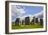 Stonehenge, A Megalithic Monument in England Built around 3000Bc-Veneratio-Framed Photographic Print