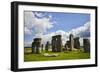 Stonehenge, A Megalithic Monument in England Built around 3000Bc-Veneratio-Framed Photographic Print