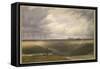 Stonehenge - a Showery Day-J. M. W. Turner-Framed Stretched Canvas