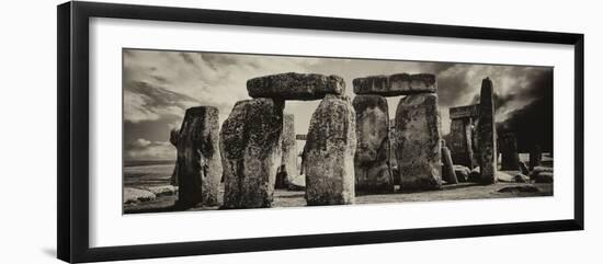 Stonehenge - Abstract of Stones - Wiltshire - UK - England - United Kingdom - Europe-Philippe Hugonnard-Framed Photographic Print