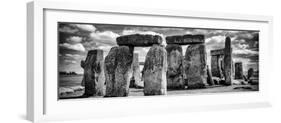 Stonehenge - Abstract of Stones - Wiltshire - UK - England - United Kingdom - Europe-Philippe Hugonnard-Framed Photographic Print