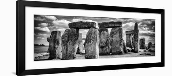 Stonehenge - Abstract of Stones - Wiltshire - UK - England - United Kingdom - Europe-Philippe Hugonnard-Framed Photographic Print