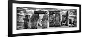 Stonehenge - Abstract of Stones - Wiltshire - UK - England - United Kingdom - Europe-Philippe Hugonnard-Framed Photographic Print