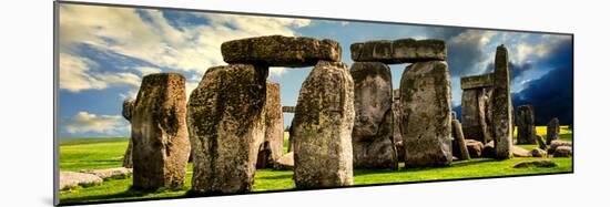 Stonehenge - Abstract of Stones - Wiltshire - UK - England - United Kingdom - Europe-Philippe Hugonnard-Mounted Photographic Print