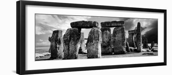 Stonehenge - Abstract of Stones - Wiltshire - UK - England - United Kingdom - Europe-Philippe Hugonnard-Framed Photographic Print