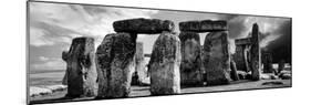 Stonehenge - Abstract of Stones - Wiltshire - UK - England - United Kingdom - Europe-Philippe Hugonnard-Mounted Photographic Print