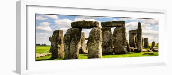 Stonehenge - Abstract of Stones - Wiltshire - UK - England - United Kingdom - Europe-Philippe Hugonnard-Framed Photographic Print