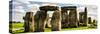 Stonehenge - Abstract of Stones - Wiltshire - UK - England - United Kingdom - Europe-Philippe Hugonnard-Stretched Canvas