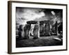 Stonehenge - Abstract of Stones - Wiltshire - UK - England - United Kingdom - Europe-Philippe Hugonnard-Framed Photographic Print