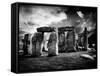 Stonehenge - Abstract of Stones - Wiltshire - UK - England - United Kingdom - Europe-Philippe Hugonnard-Framed Stretched Canvas