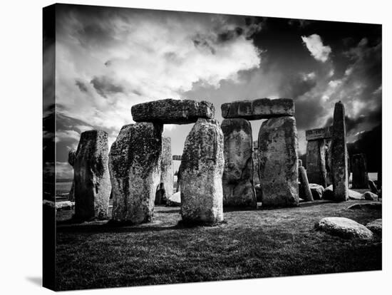 Stonehenge - Abstract of Stones - Wiltshire - UK - England - United Kingdom - Europe-Philippe Hugonnard-Stretched Canvas