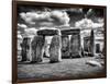 Stonehenge - Abstract of Stones - Wiltshire - UK - England - United Kingdom - Europe-Philippe Hugonnard-Framed Photographic Print