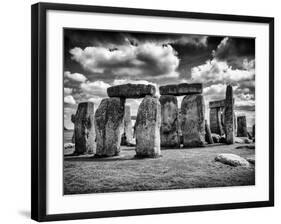 Stonehenge - Abstract of Stones - Wiltshire - UK - England - United Kingdom - Europe-Philippe Hugonnard-Framed Photographic Print