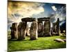 Stonehenge - Abstract of Stones - Wiltshire - UK - England - United Kingdom - Europe-Philippe Hugonnard-Mounted Photographic Print