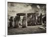 Stonehenge - Abstract of Stones - Wiltshire - UK - England - United Kingdom - Europe-Philippe Hugonnard-Framed Photographic Print