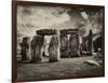 Stonehenge - Abstract of Stones - Wiltshire - UK - England - United Kingdom - Europe-Philippe Hugonnard-Framed Photographic Print