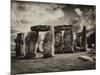 Stonehenge - Abstract of Stones - Wiltshire - UK - England - United Kingdom - Europe-Philippe Hugonnard-Mounted Photographic Print