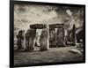 Stonehenge - Abstract of Stones - Wiltshire - UK - England - United Kingdom - Europe-Philippe Hugonnard-Framed Photographic Print