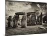 Stonehenge - Abstract of Stones - Wiltshire - UK - England - United Kingdom - Europe-Philippe Hugonnard-Mounted Photographic Print