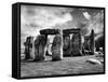 Stonehenge - Abstract of Stones - Wiltshire - UK - England - United Kingdom - Europe-Philippe Hugonnard-Framed Stretched Canvas