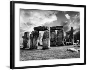 Stonehenge - Abstract of Stones - Wiltshire - UK - England - United Kingdom - Europe-Philippe Hugonnard-Framed Photographic Print