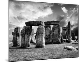 Stonehenge - Abstract of Stones - Wiltshire - UK - England - United Kingdom - Europe-Philippe Hugonnard-Mounted Photographic Print