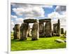 Stonehenge - Abstract of Stones - Wiltshire - UK - England - United Kingdom - Europe-Philippe Hugonnard-Framed Photographic Print