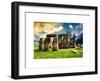 Stonehenge - Abstract of Stones - Wiltshire - UK - England - United Kingdom - Europe-Philippe Hugonnard-Framed Art Print