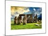 Stonehenge - Abstract of Stones - Wiltshire - UK - England - United Kingdom - Europe-Philippe Hugonnard-Mounted Art Print