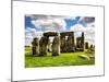 Stonehenge - Abstract of Stones - Wiltshire - UK - England - United Kingdom - Europe-Philippe Hugonnard-Mounted Art Print