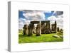 Stonehenge - Abstract of Stones - Wiltshire - UK - England - United Kingdom - Europe-Philippe Hugonnard-Stretched Canvas