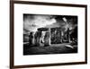 Stonehenge - Abstract of Stones - Wiltshire - UK - England - United Kingdom - Europe-Philippe Hugonnard-Framed Art Print