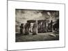 Stonehenge - Abstract of Stones - Wiltshire - UK - England - United Kingdom - Europe-Philippe Hugonnard-Mounted Art Print