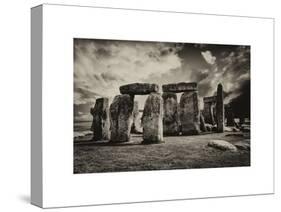 Stonehenge - Abstract of Stones - Wiltshire - UK - England - United Kingdom - Europe-Philippe Hugonnard-Stretched Canvas