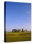 Stonehenge, Ancient Ruins, Wiltshire, England, UK, Europe-John Miller-Stretched Canvas