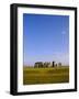 Stonehenge, Ancient Ruins, Wiltshire, England, UK, Europe-John Miller-Framed Photographic Print