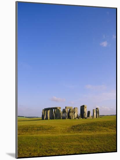 Stonehenge, Ancient Ruins, Wiltshire, England, UK, Europe-John Miller-Mounted Photographic Print