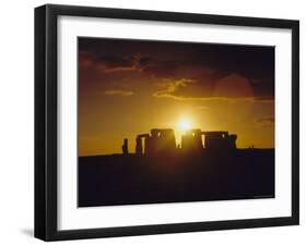 Stonehenge, Ancient Ruins, Wiltshire, England, UK, Europe-Rob Mcleod-Framed Photographic Print