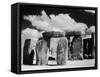 Stonehenge and Cloudy Sky-Kevin Schafer-Framed Stretched Canvas