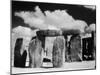 Stonehenge and Cloudy Sky-Kevin Schafer-Mounted Premium Photographic Print