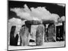 Stonehenge and Cloudy Sky-Kevin Schafer-Mounted Photographic Print